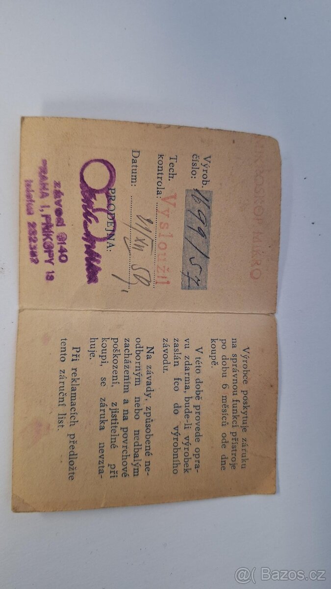 Mikroskop Okula Mikro I. - 5