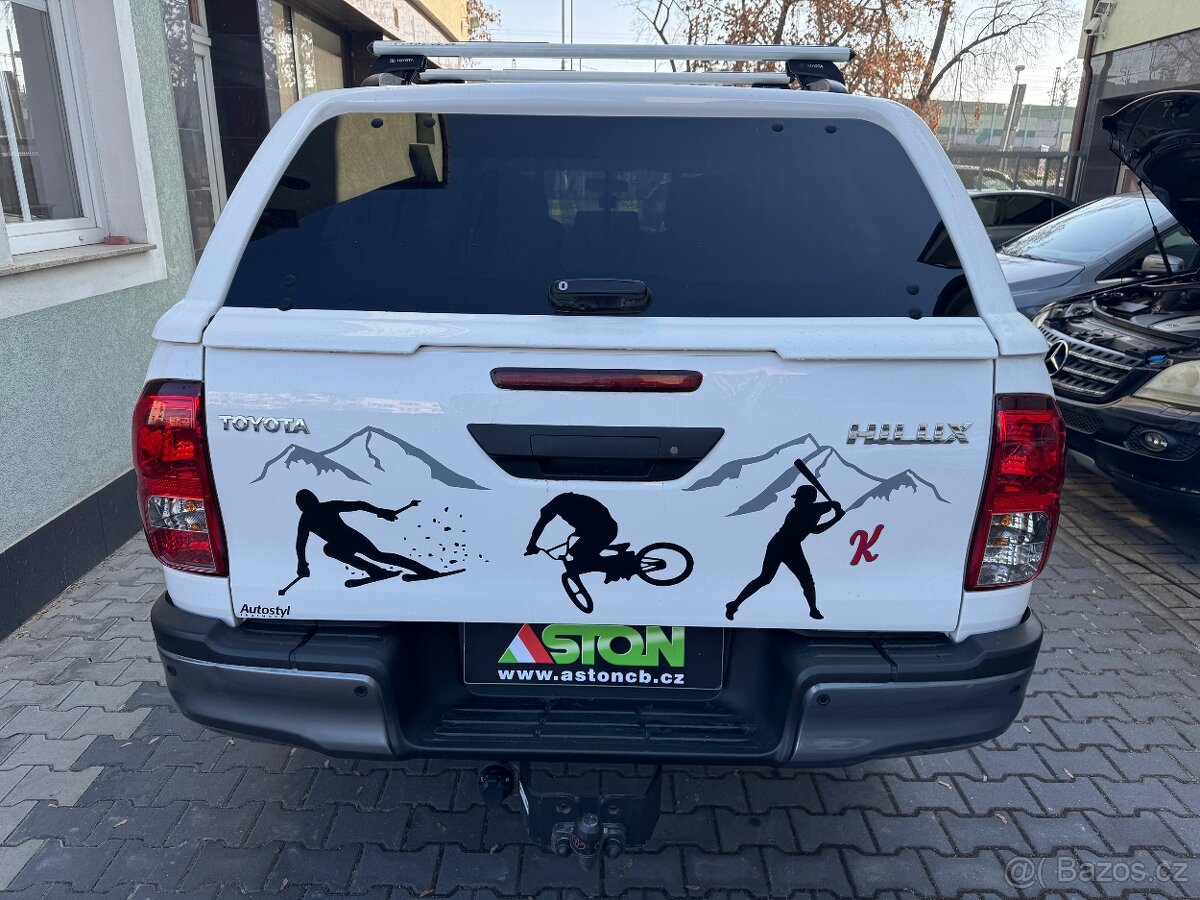 Toyota Hilux 2,4 D-4D,ČR,4x4,serv.kn,2xkola,záruka