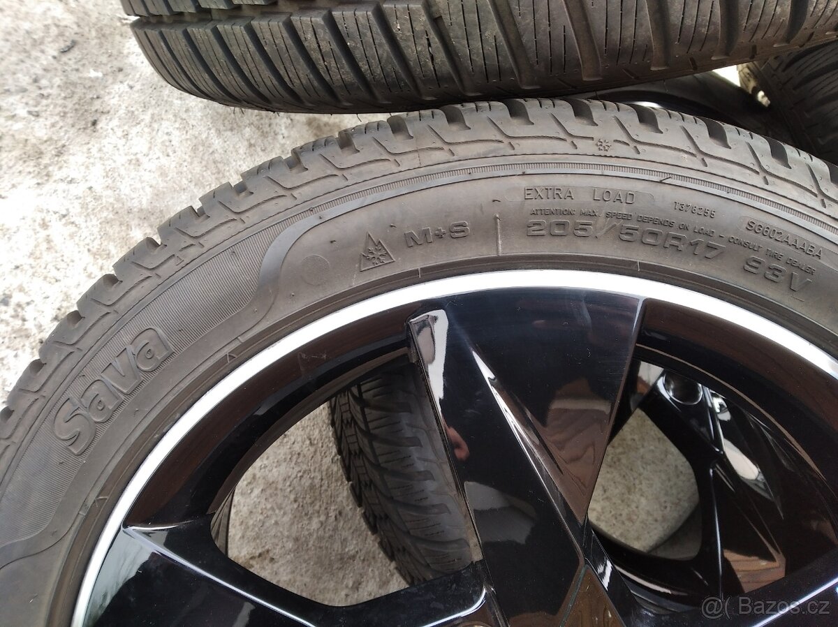 Prodám zimní sadu alu kol 17" na Škoda Scala - 5
