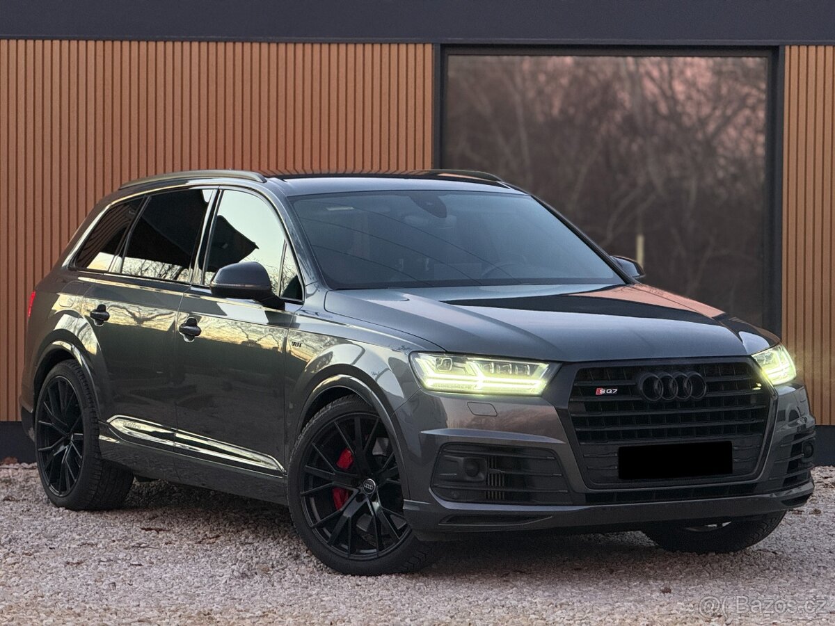 Audi SQ7 4.0 TDI Bose, Nočné videnie, Ťažné, 22”, Matrix - 5