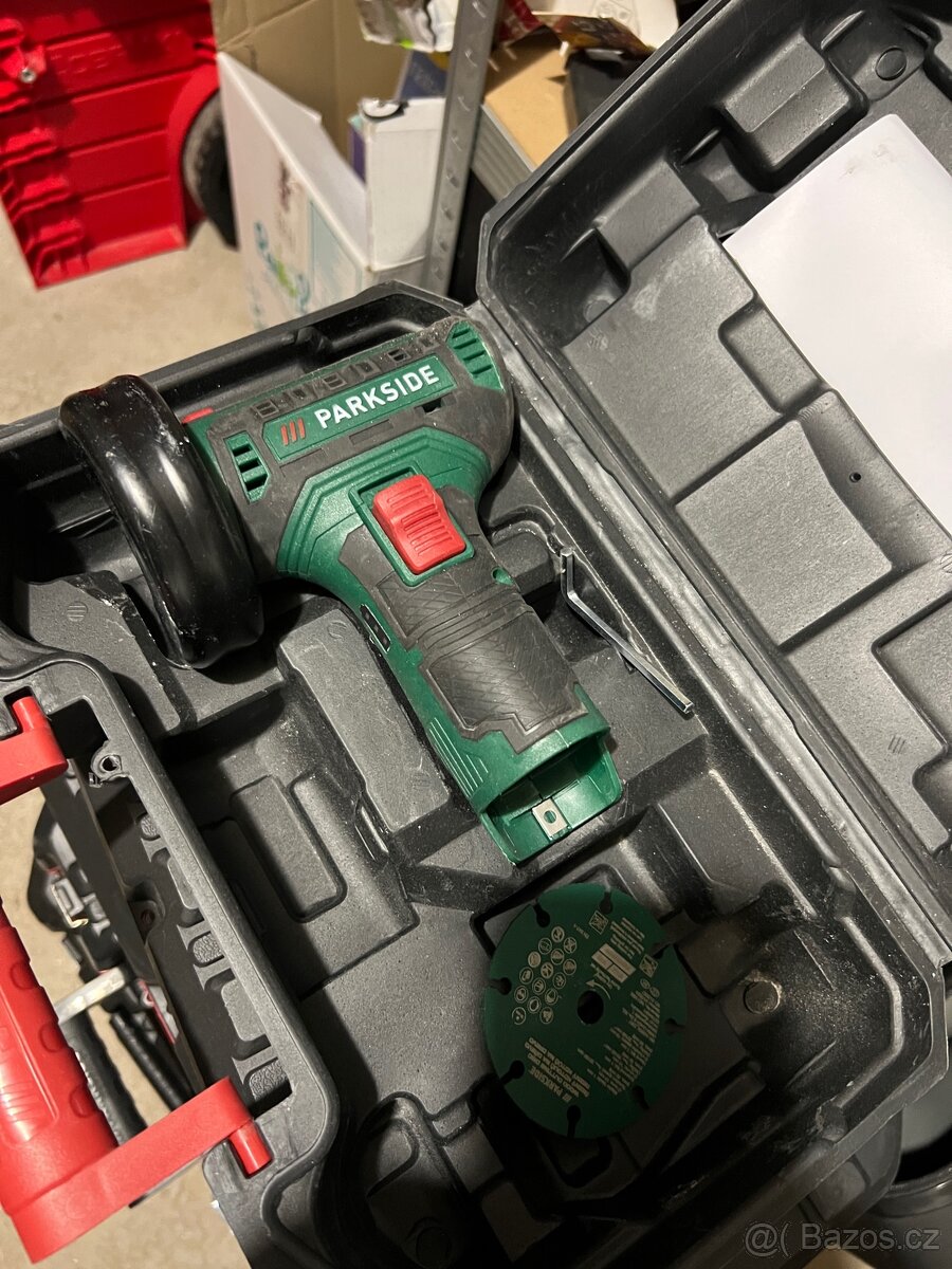 Parkside performance 12ah, sekačka, kufry - 5