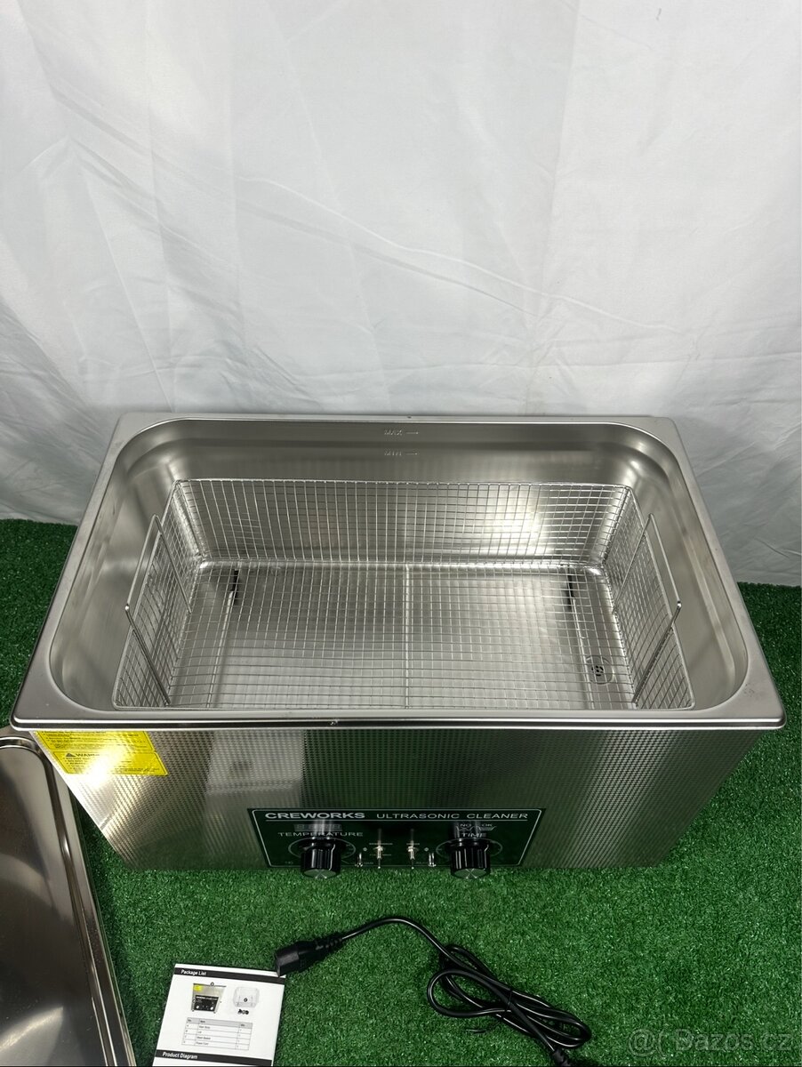 Nová ultrazvuková čistička Creworks s objemem 29 litrů - 5