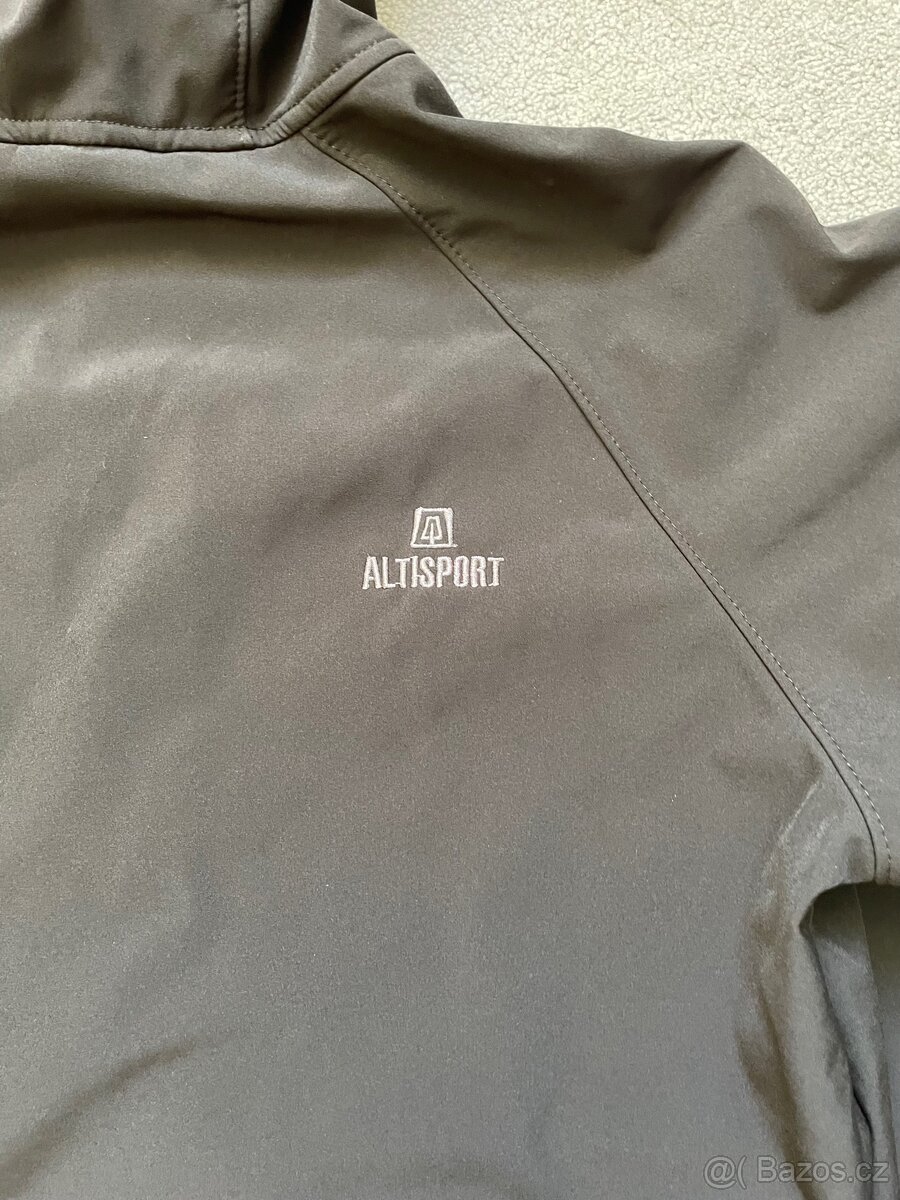 Černá pánská softshellová bunda, vel. S - 5