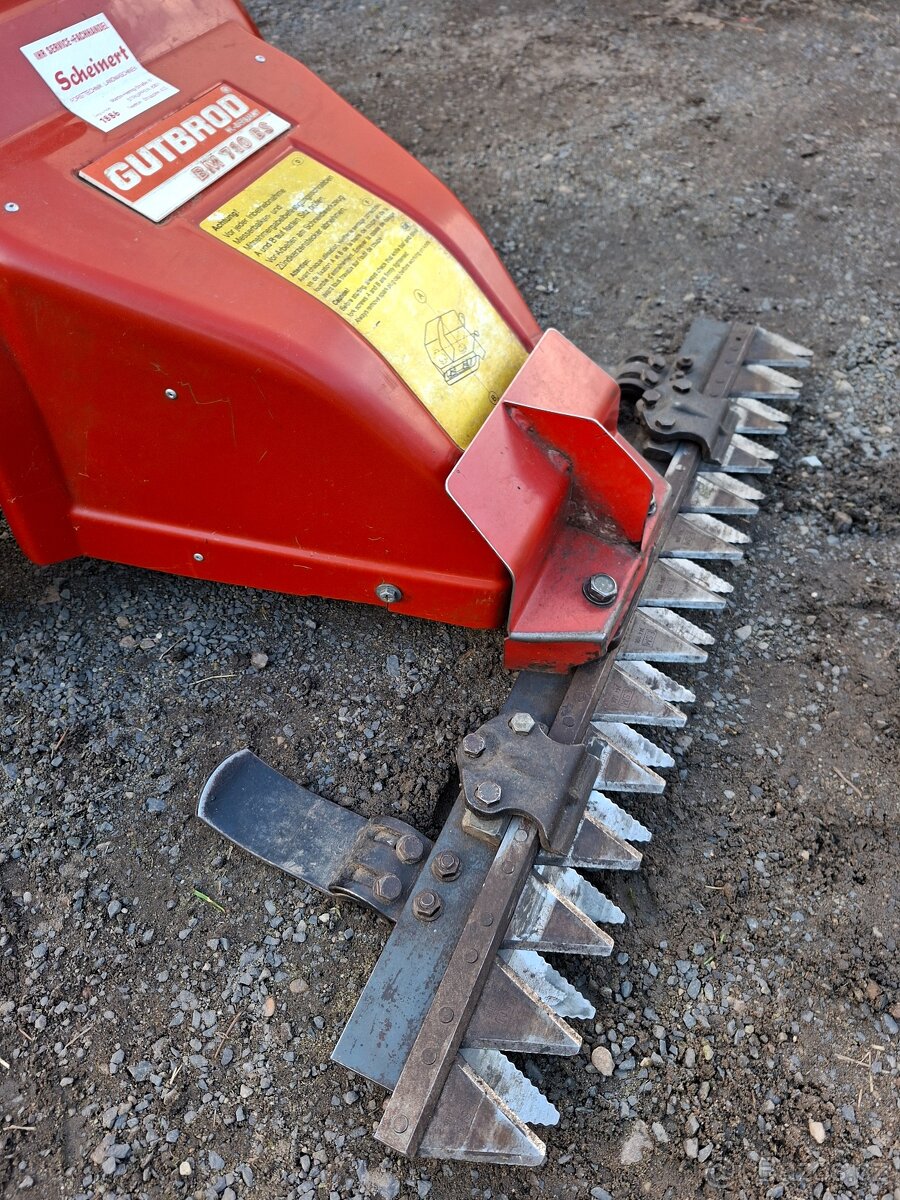 lištová sekačka Gutbrod, konkrétně model 710 BS - 5