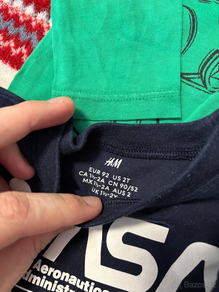 Set 13x triček vel. 92 - 5