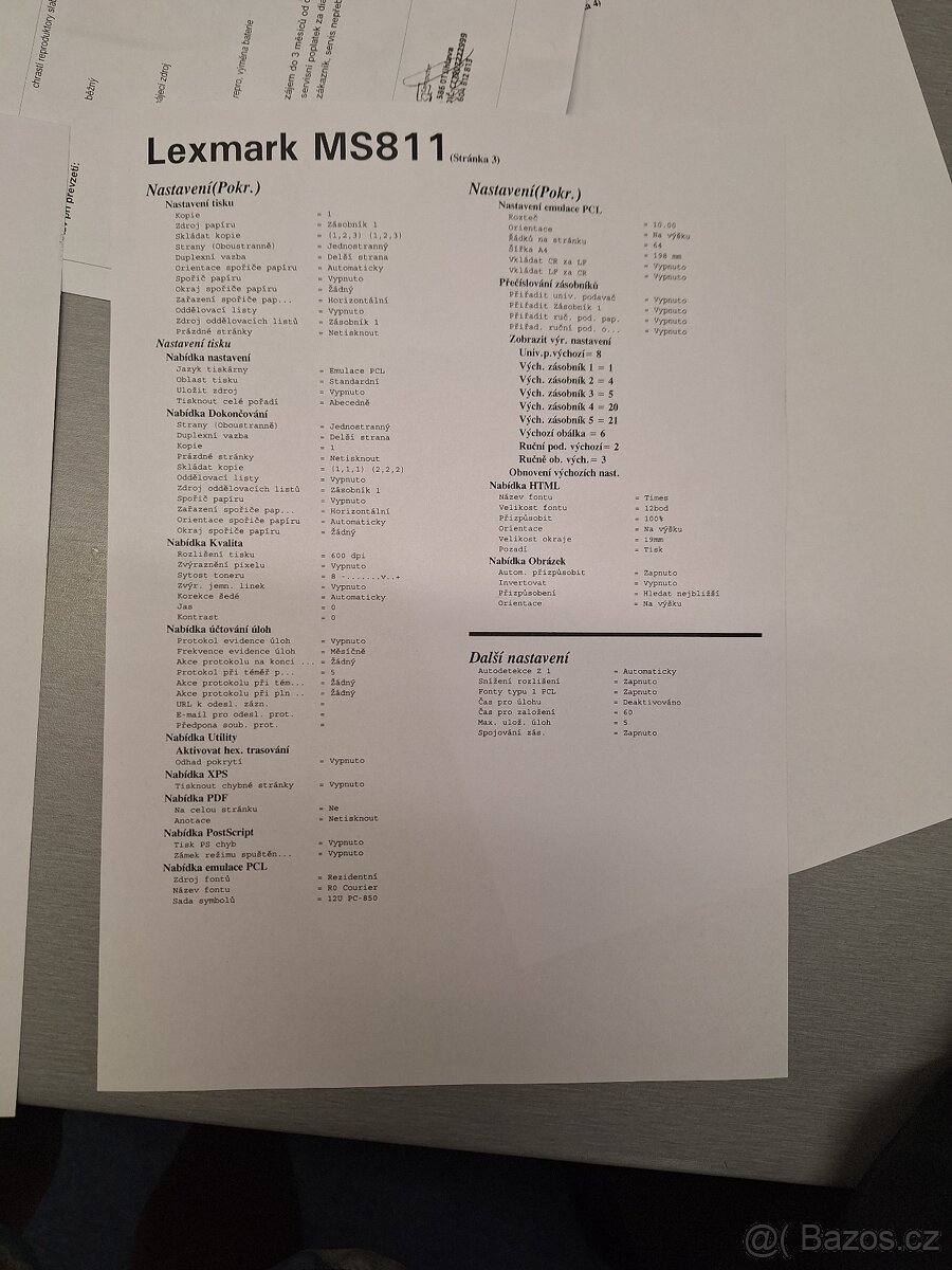 Lexmark MS811dn Tiskárna černobílá - 5