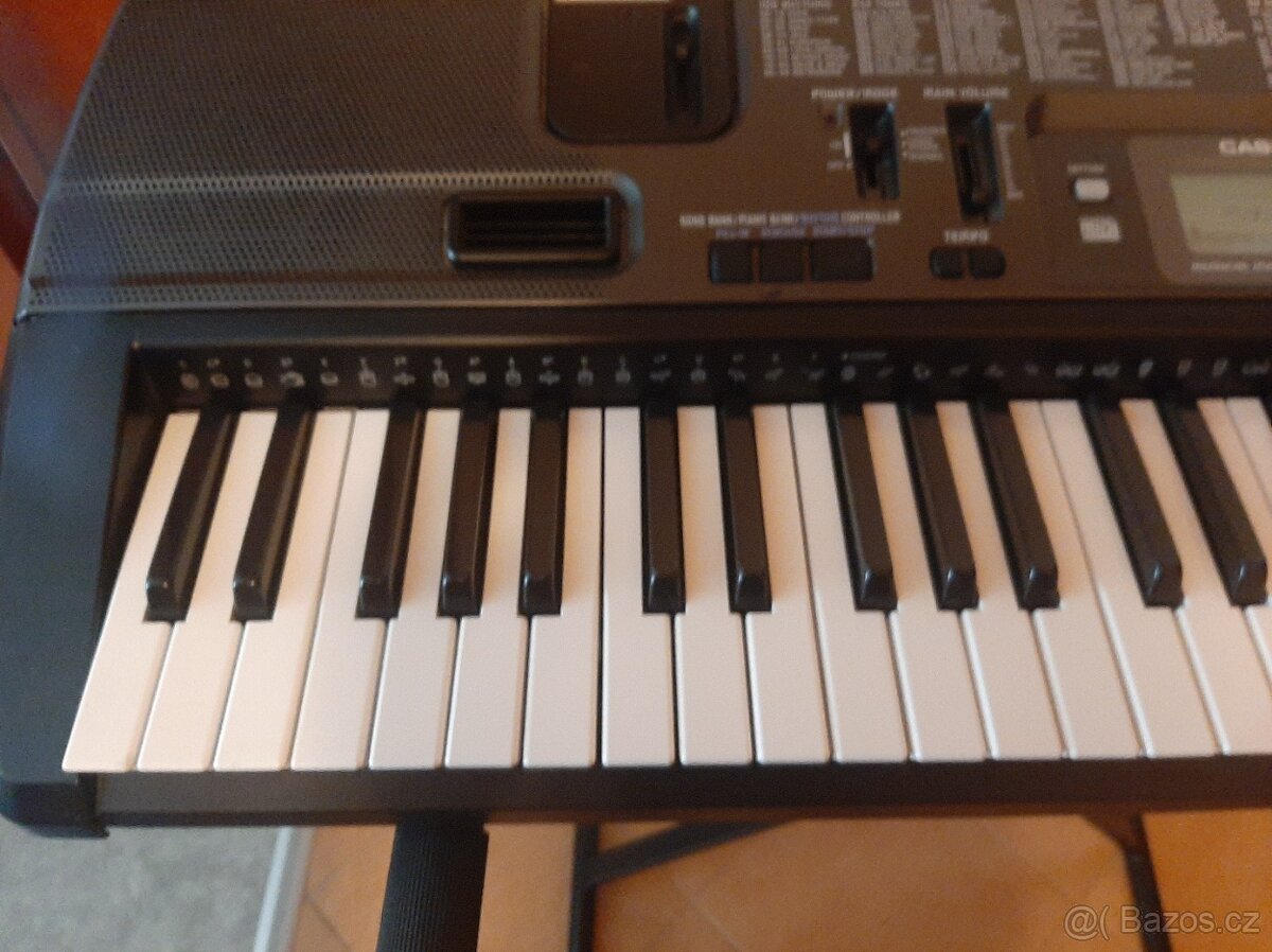 Prodám keyboard Casio CTK-720 se stojanem - 5