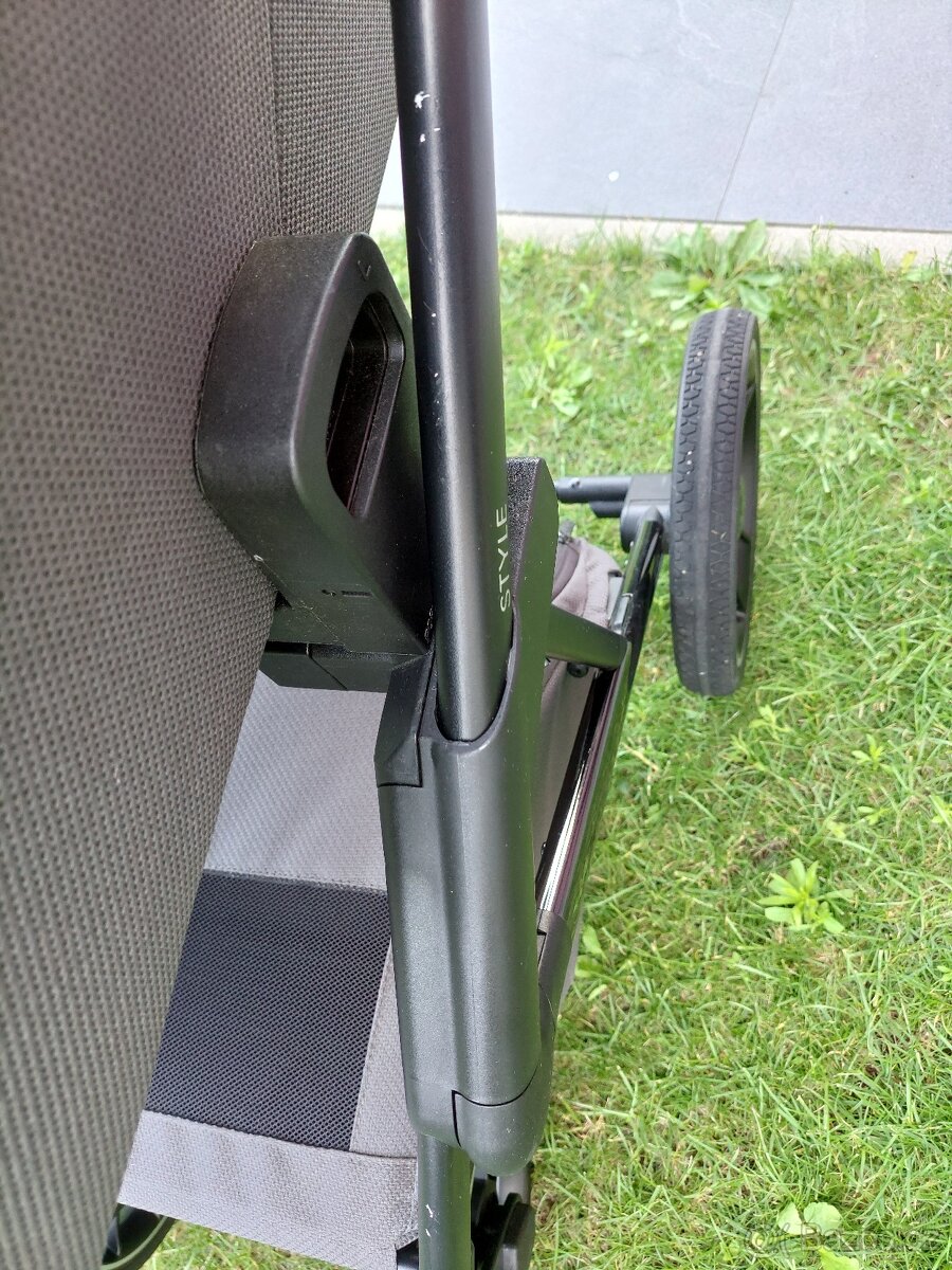 Kočárek MOON STYLE Limited Style Black Chrome - 5