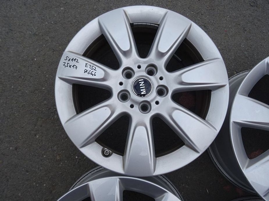 Alu disky origo Mini, 17", 5x112, ET 52, šířka 7,5J - 5