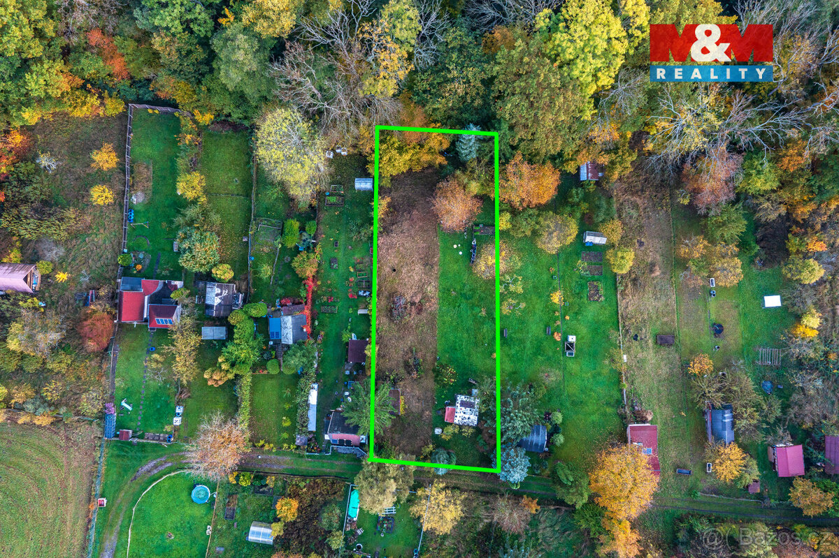 Prodej zahrady, 634 m², Děčín - Chrochvice - 5