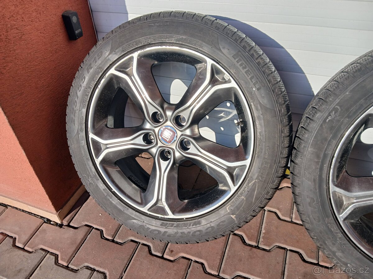 FIAT FREEMONT CROSS - ORIGO ALU R19 SE ZIMNÍMI PNEU PIRELLI - 5