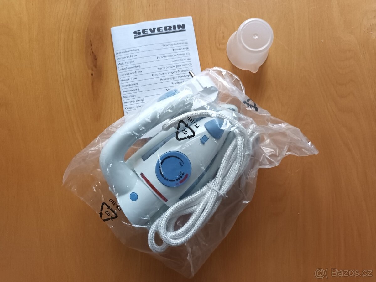 Nepoužitá německá cestovní žehlička Severin BA 3233 Shorty - 5