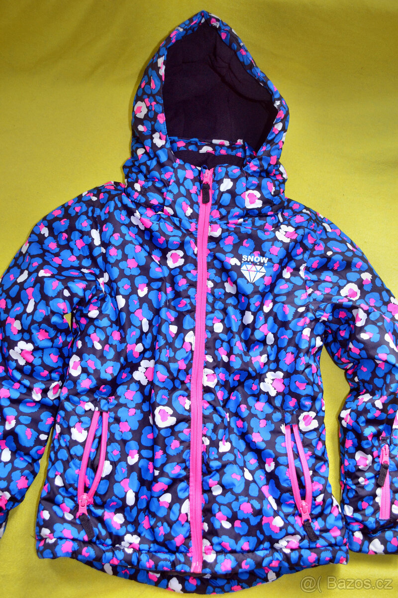 zimní dívčí bundy v.128, dva druhy - 5