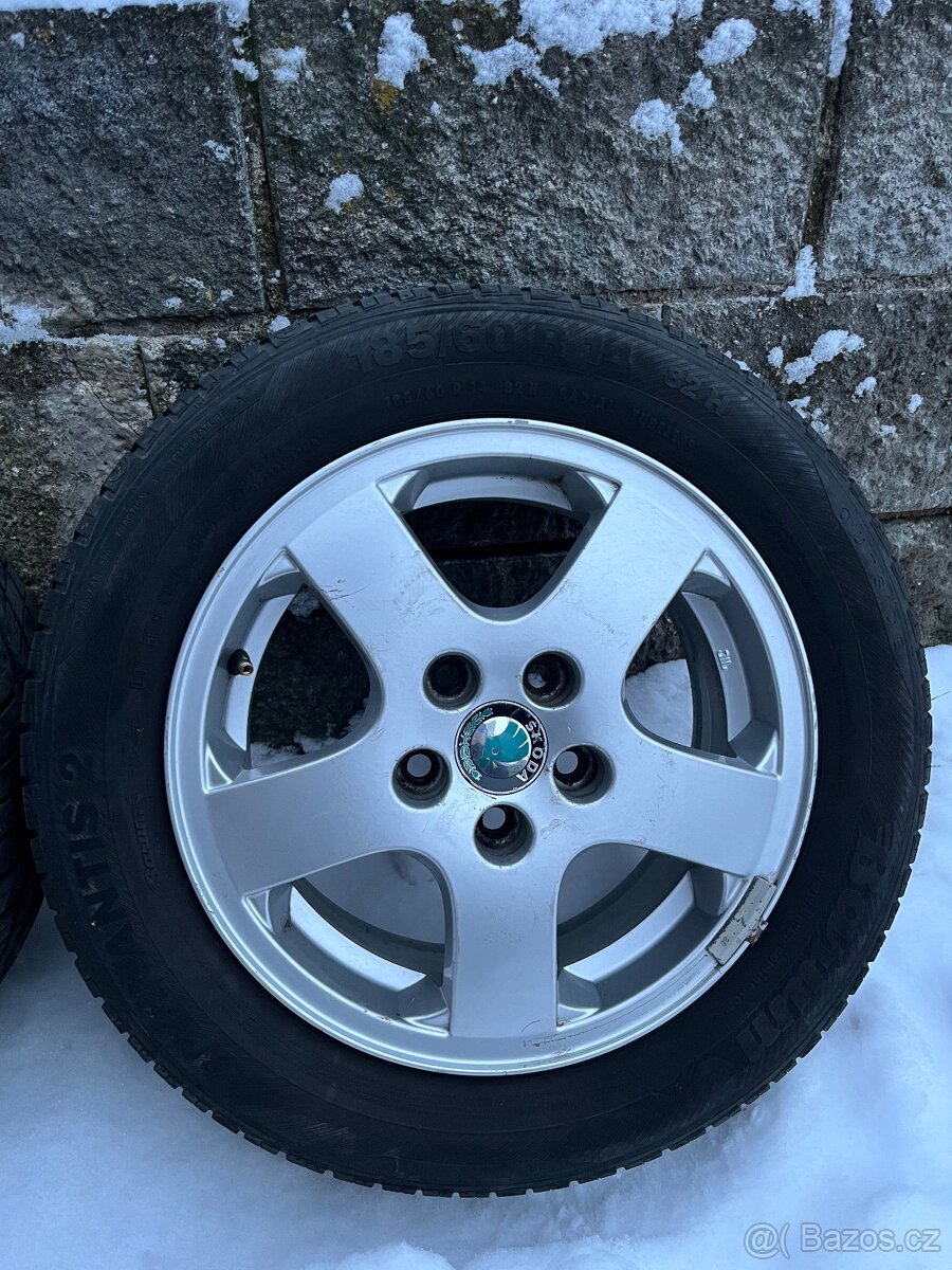 Alu kola R14 Škoda - 5