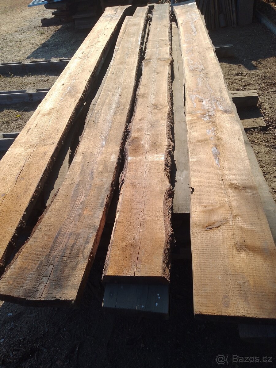 Modřínové fošny - přírodně vysušené - 5