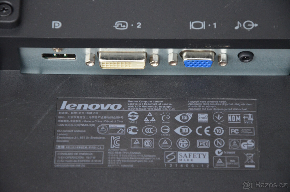 Lenovo ThinkVision LT2252p - LED LCD 22 - 5