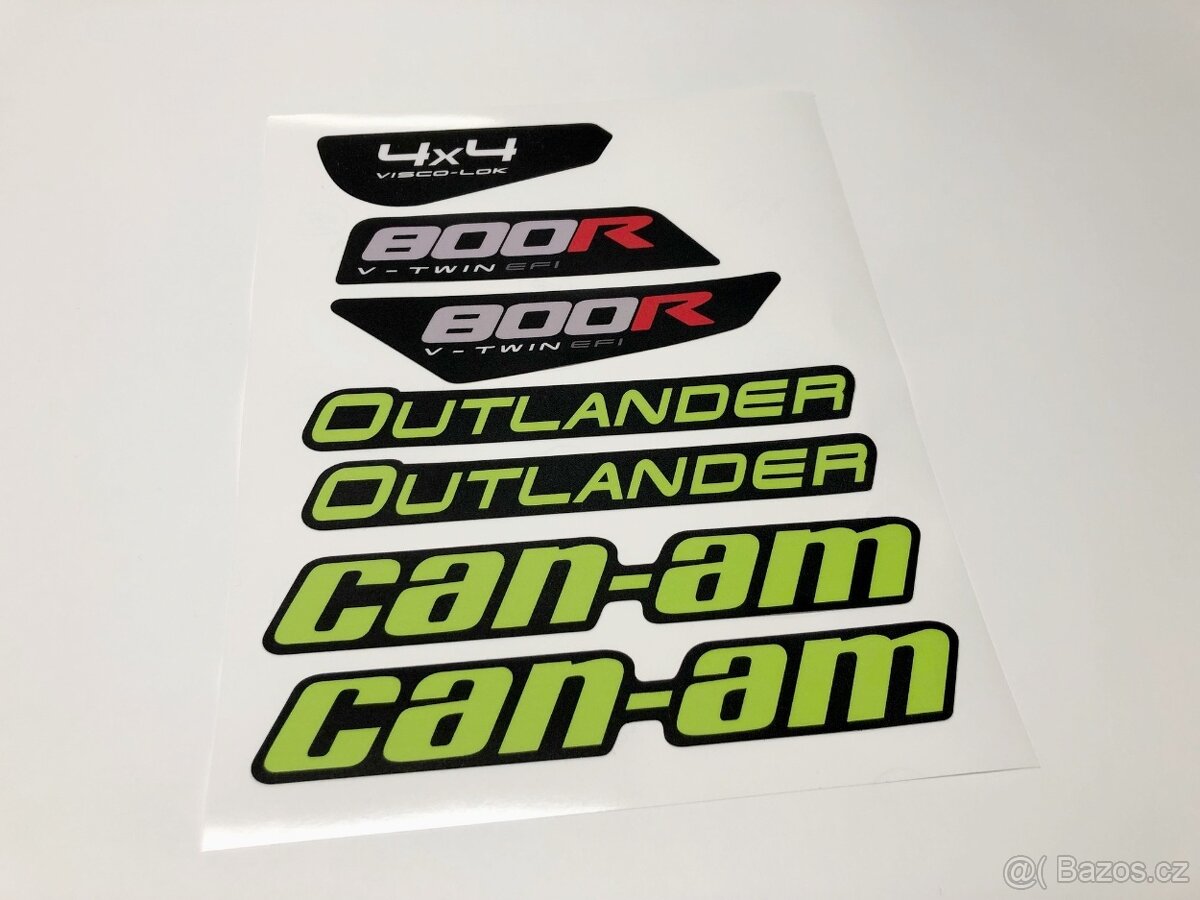 Samolepky Can-Am Outlander