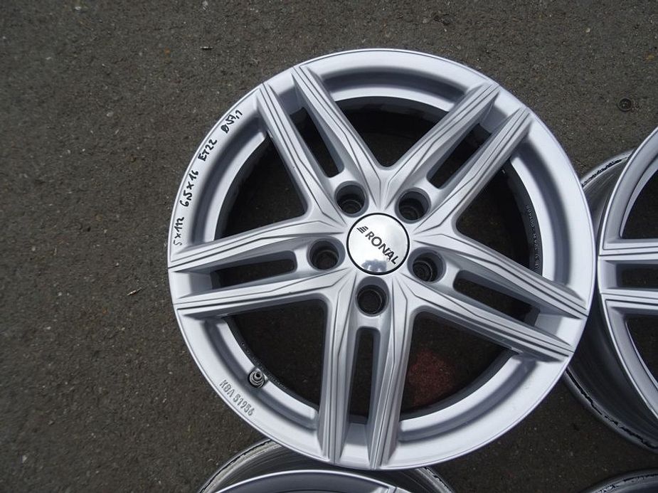 Alu disky na Volkswagen 16", 5x112, ET 22, šířka 6,5J - 5