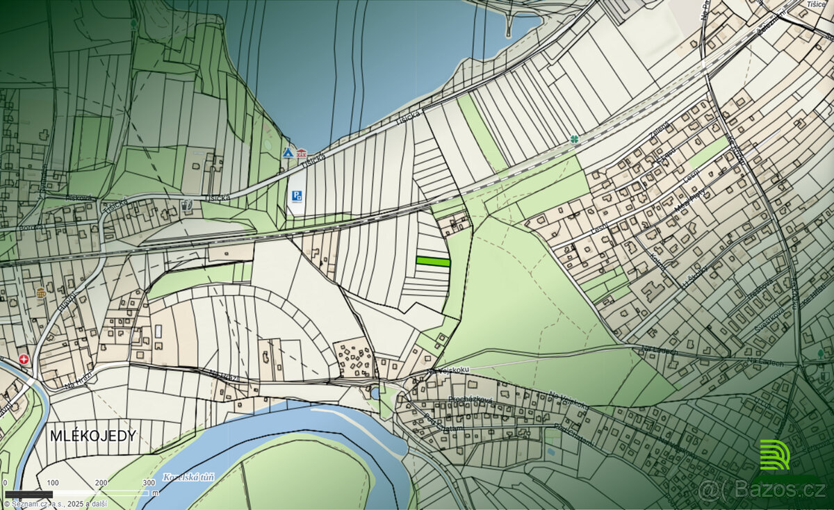 Prodej pozemků KÚ Mlékojedy u Neratovic p.č. 595/21 a 596/5 - 5