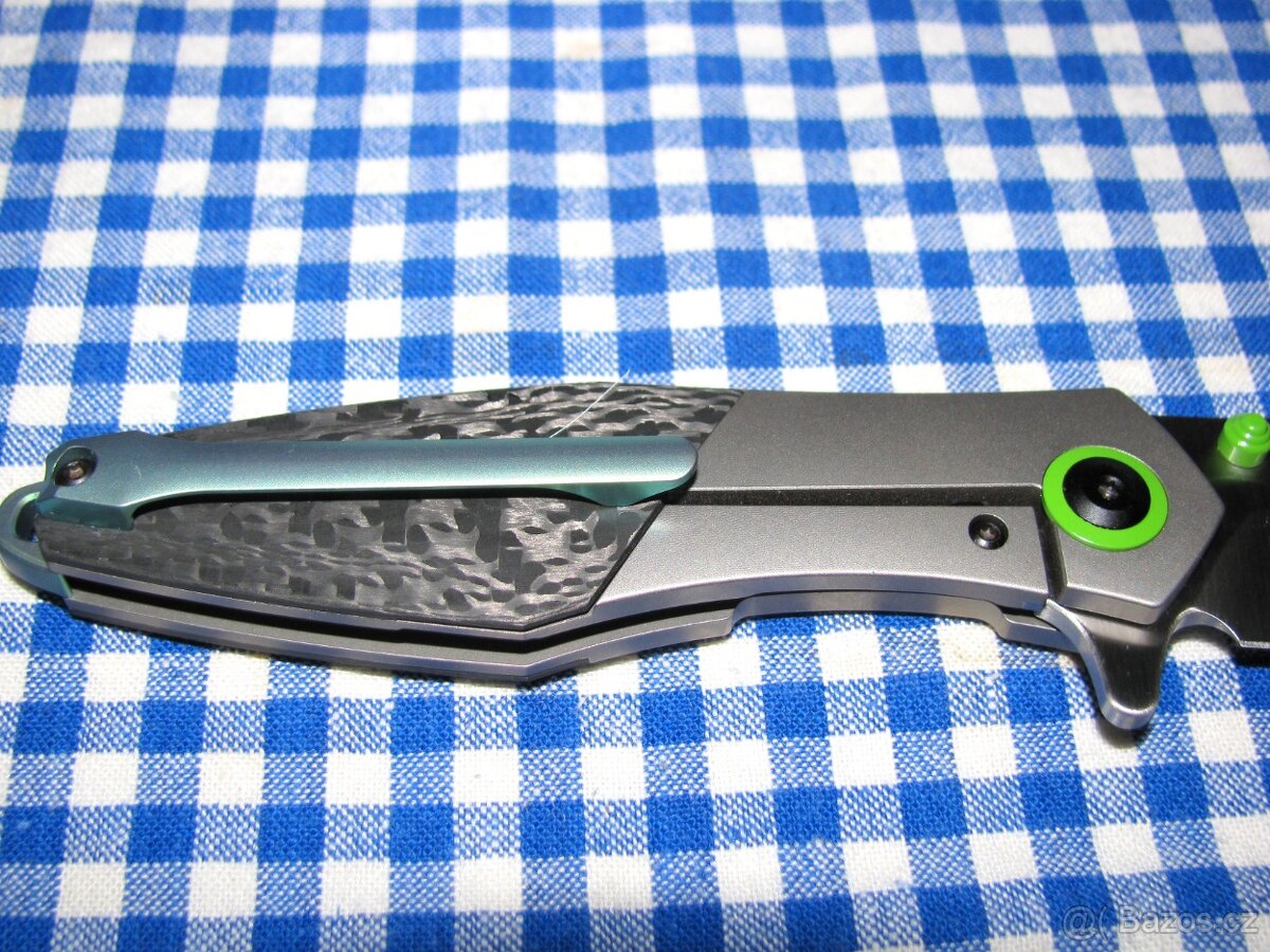ZAVÍRACÍ NŮŽ - KANSEPT MISTAKEN - OCEL CPM-20CV / TITANIUM - 5