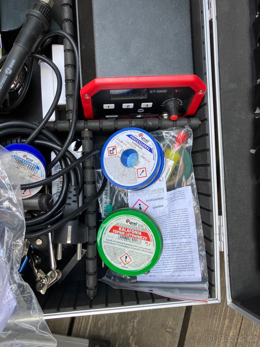 Pájecí stanice Toolcraft ST100-D 100W - 5