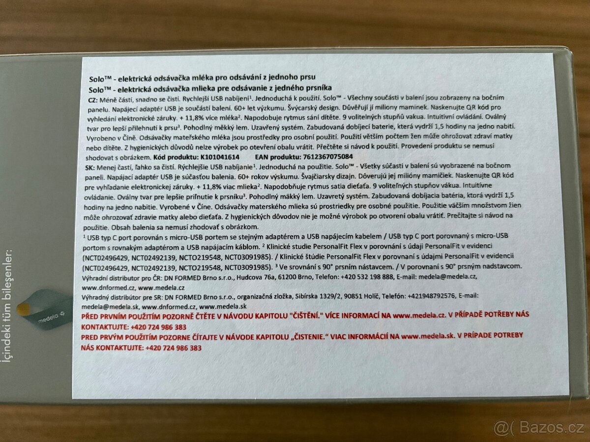 Medela elektrická odsávačka Solo - 5