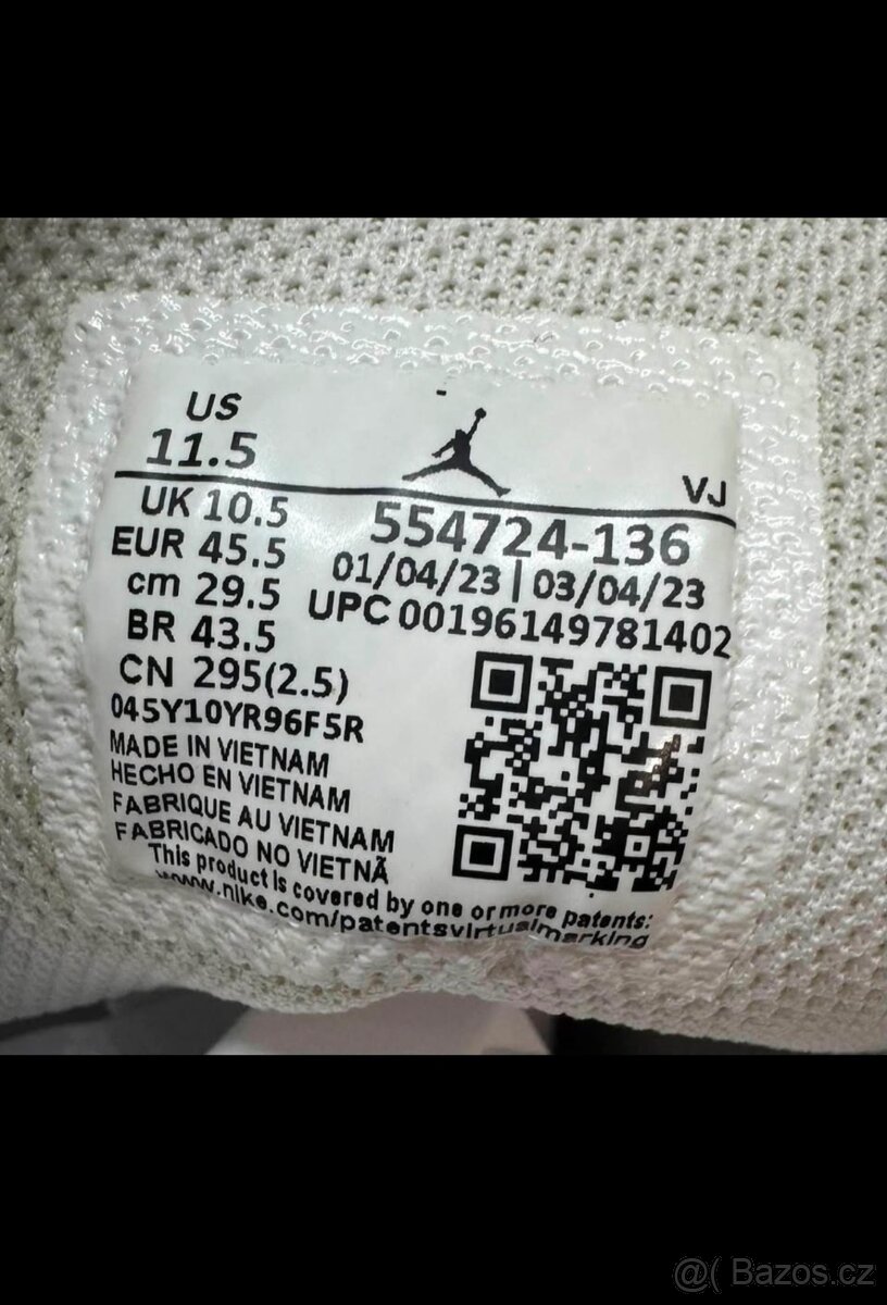 Air Jordan mid 1 vel. 45.5 - 5