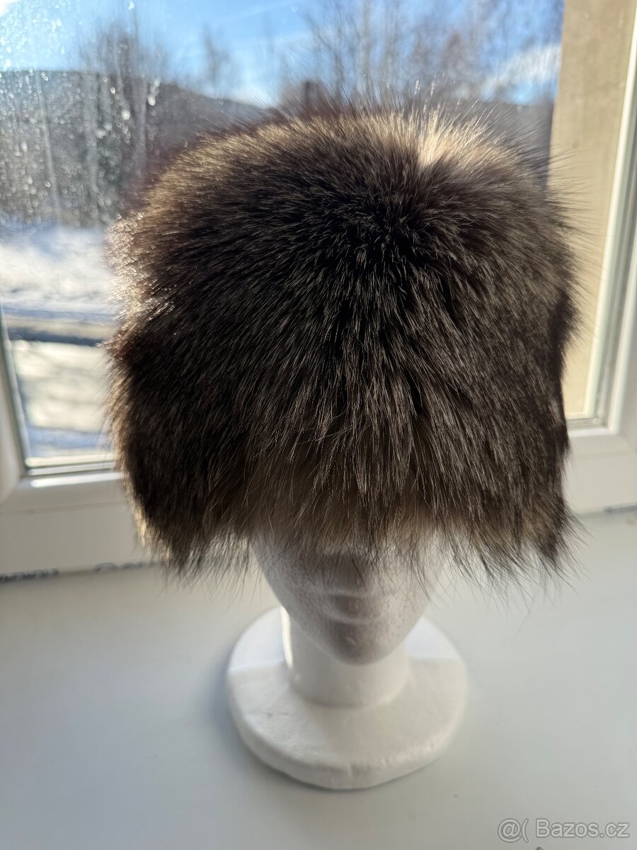 Čepice prava kožešina liška - 5