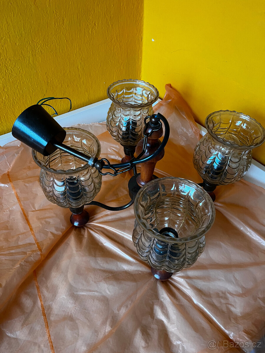 Retro světla a lustry. - 5