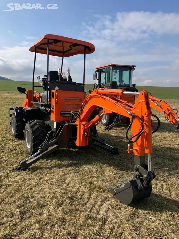 TRAKTORBAGR JM08 NAKLADAČ+MINIBAGR 4x4 - 5