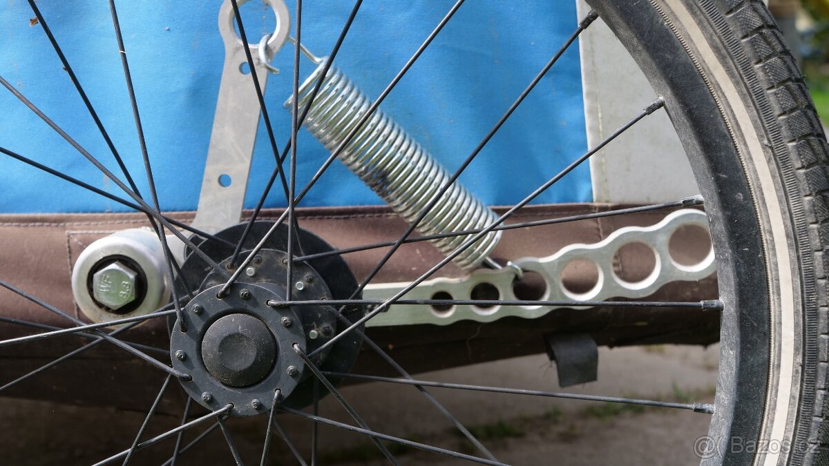 Vozík za kolo pro dvě děti XLC duo by Croozer - 5