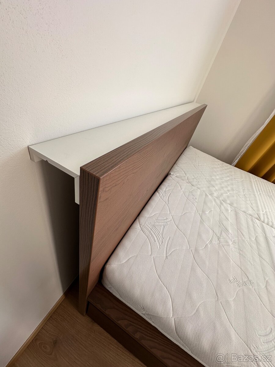 Manželská postel IKEA Malm - 5