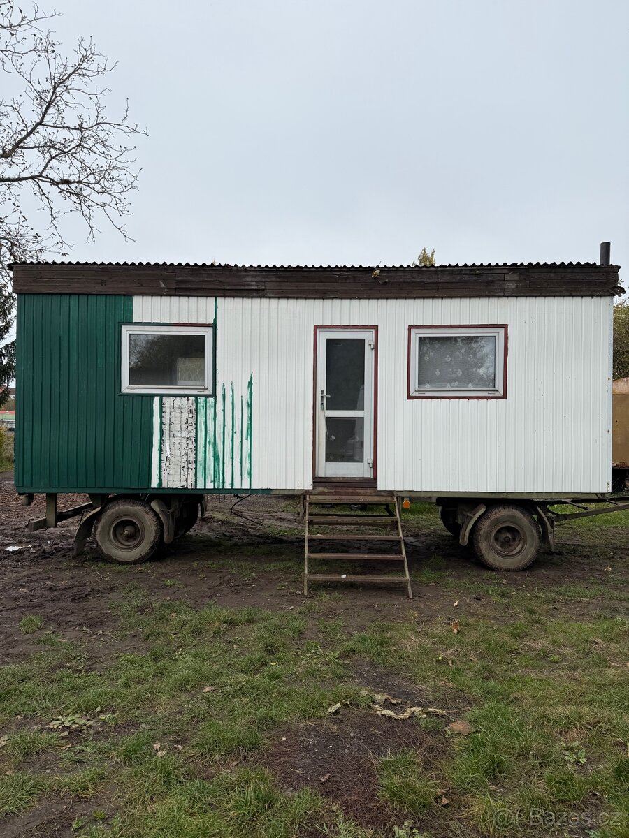 Maringotka JZD SLUŠOVICE obyvatelná - 5