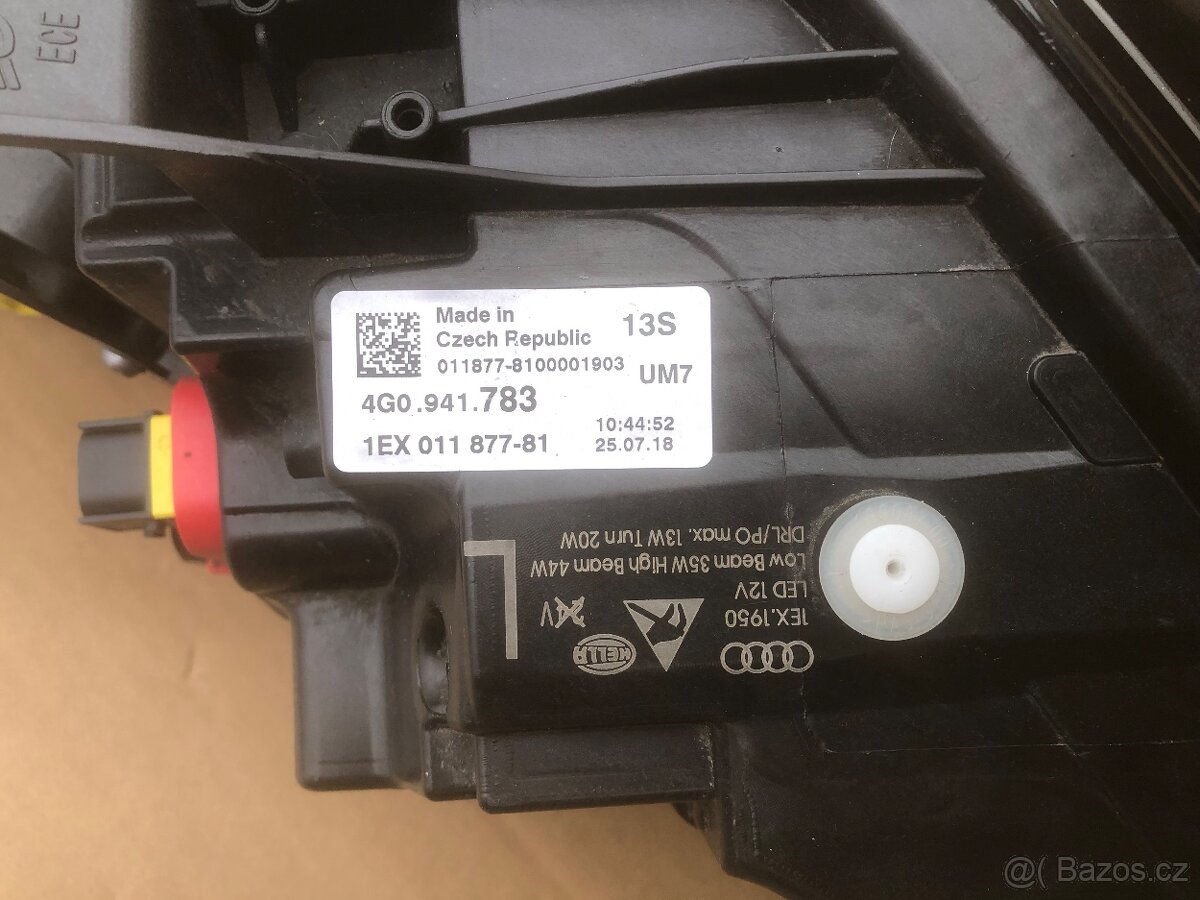 Světlo led metrix audi a6 c7 4G FACELIFT - 5