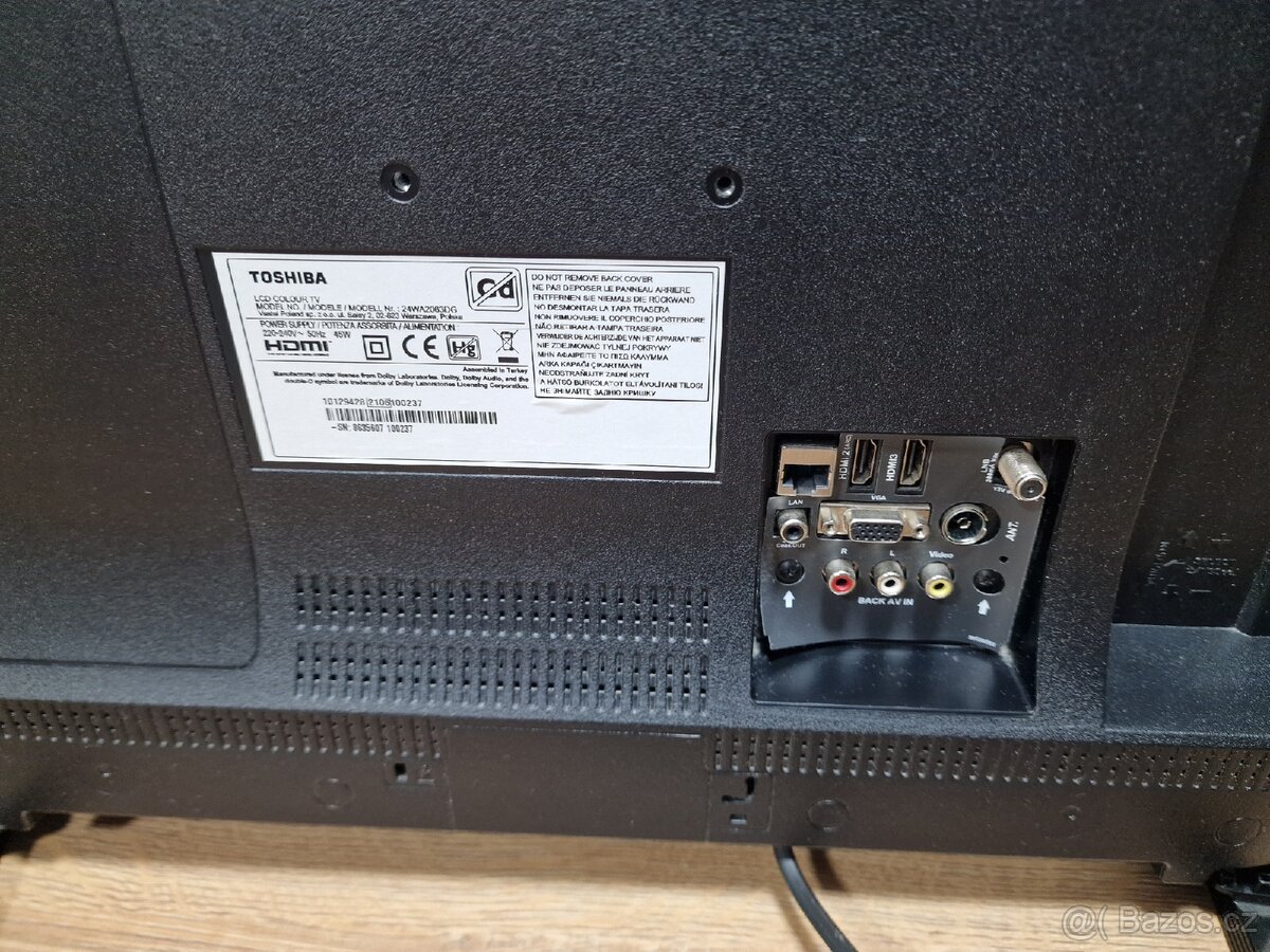 Smart led tv Toshiba 60cm Android - 5
