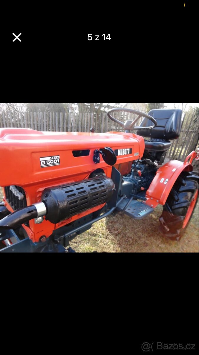 Malotraktor Kubota b5001 - 5