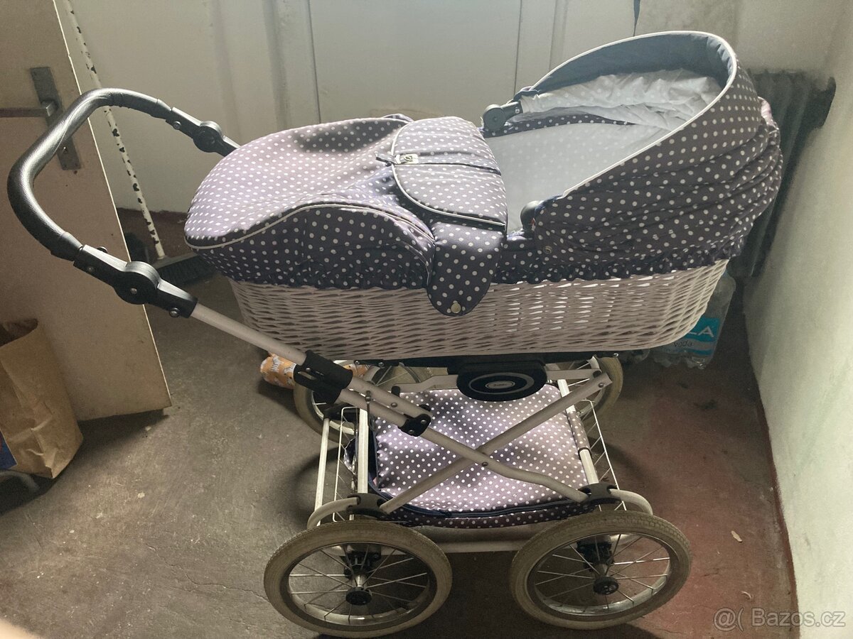 Retro kočárek lonex - 5