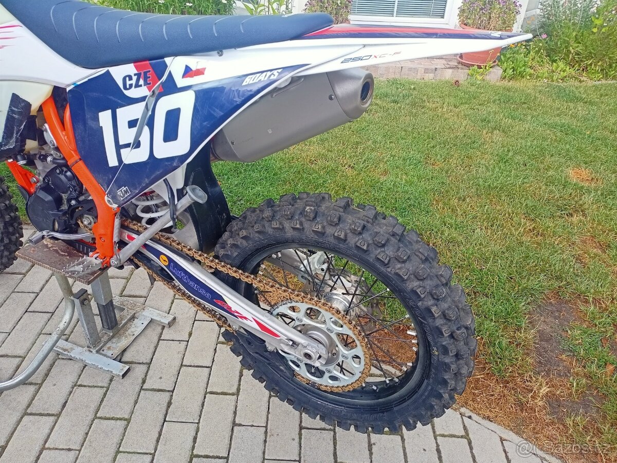 KTM 250 XC-F 28MTH rok 2022 (do provozu 3/2025)