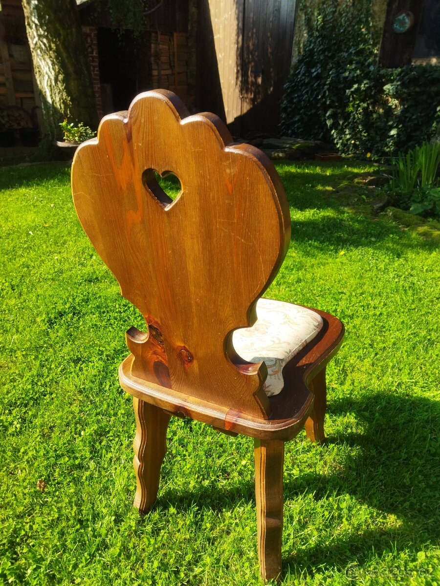 SELSKÝ STŮL, LAVICE A ŽIDLE - 5