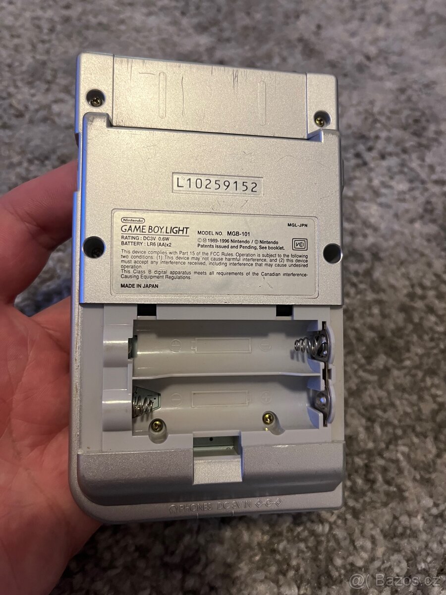 NINTENDO GAME BOY LIGHT 1998 - 5