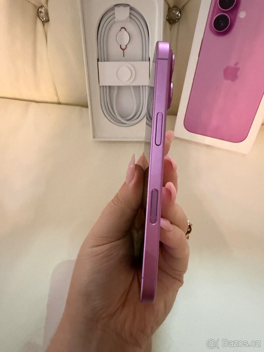 IPhone 16 128GB růžová - 5