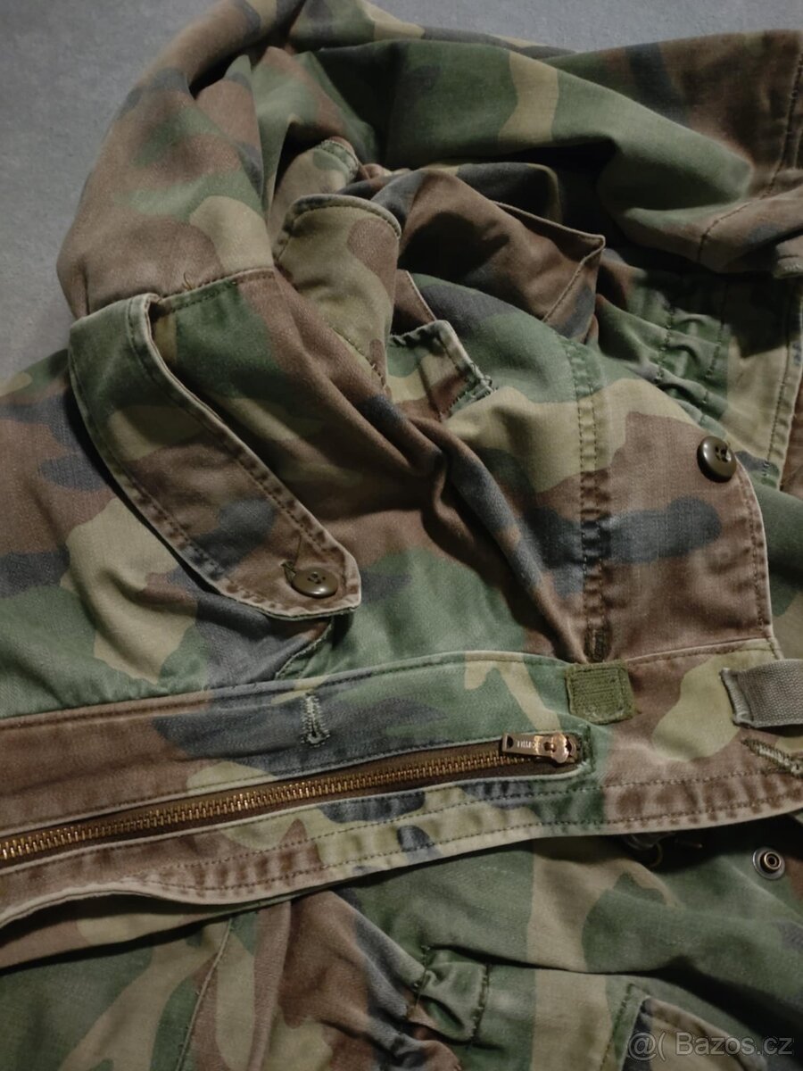 BUNDA PARKA M65 ALPHA INDUSTRIES WOODLAND L/R - 5