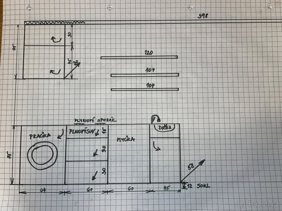 Moderní kuchyňská linka se spotřebiči - 5