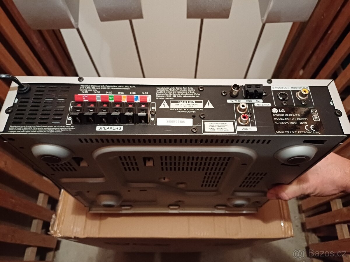 CD/DVD přehrávač LG+domácí kino - 5
