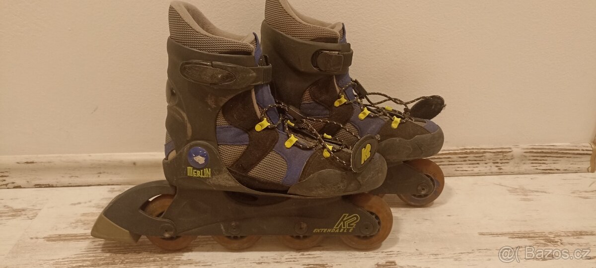 Prodám dětské kolečkové brusle K2 - 5