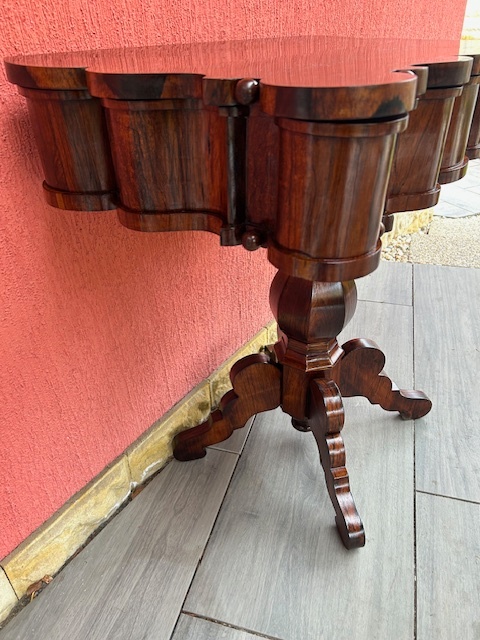 Konzolový stůl biedermeier - originál. - 5