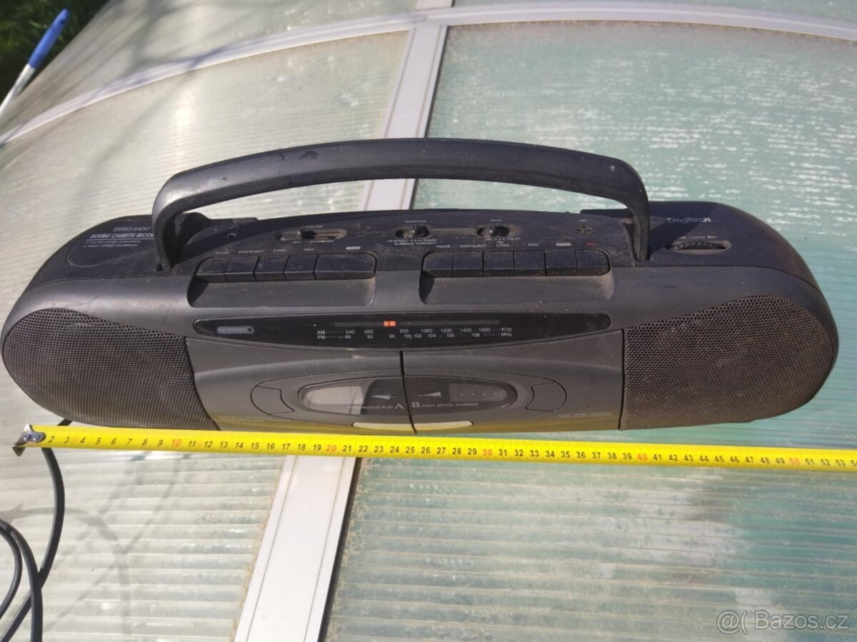 Retro radiomagnetofon (boombox) – dvojče - 5