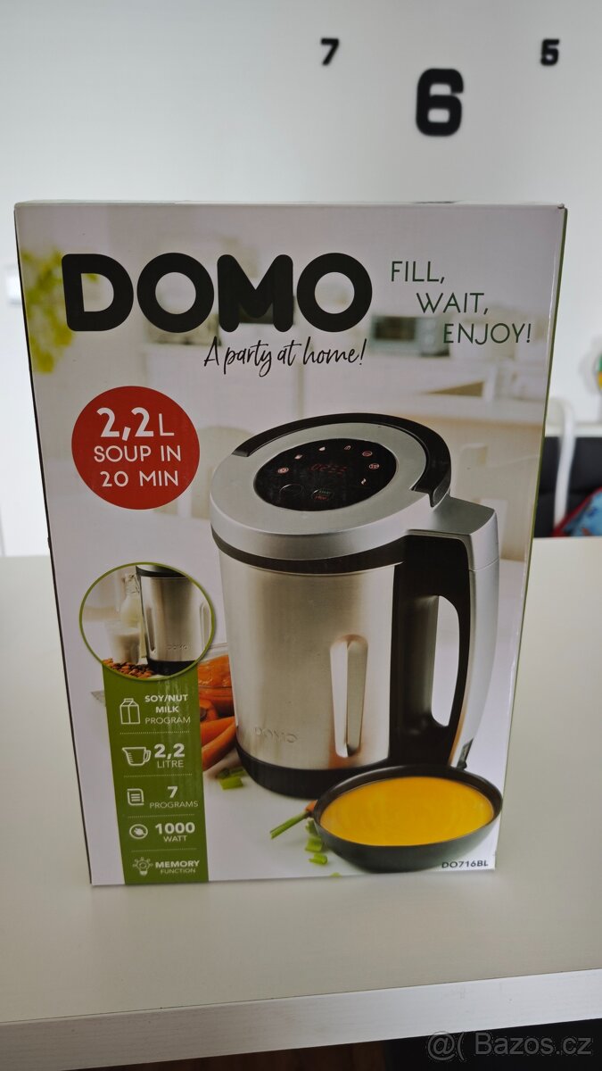 Multifunkční hrnec polévkovar DOMO DO716BL - 5