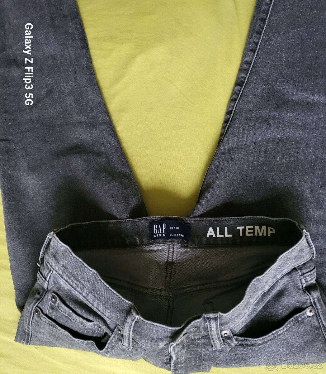 GAP Slim Taper pánské džíny vel. L - 5