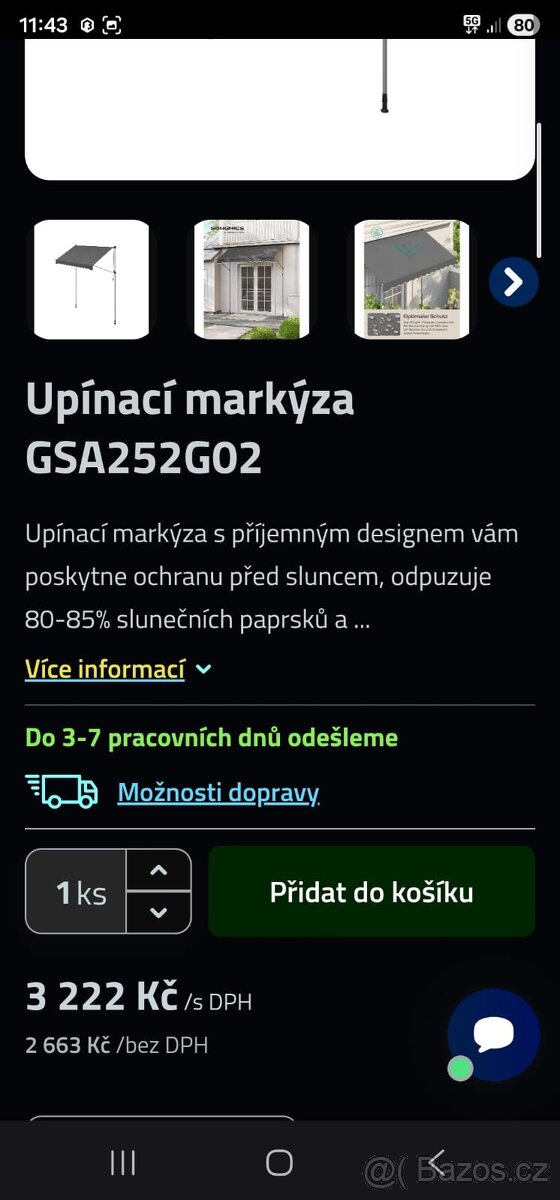NOVÁ BALKONOVA MARKÝZA - 5